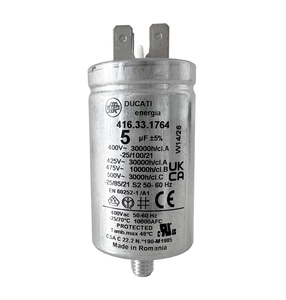 Motorkondensator 5 µF, 400 VAC